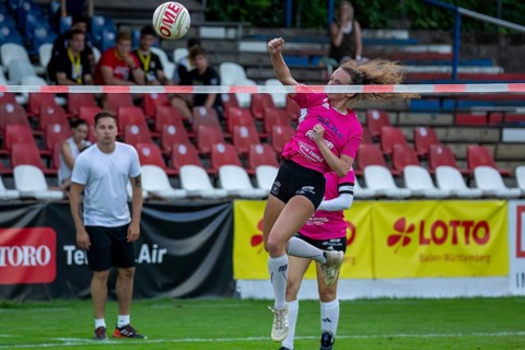 Fistball (Women) : TSV Dennach against TV Jahn Schneverdingen (IFA 2024 Fistball World Tour Finals