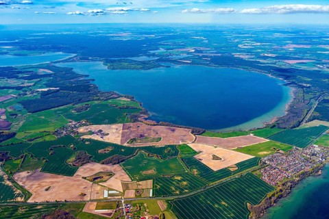 Germany, Europe, Mecklenburg-Western Pomerania, Mecklenburg Lake District, lake, water, landscape,