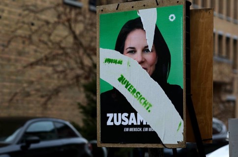 Election posters for the Bundestag election on 23 February 2025, Bündnis 90 Die Grünen, Annalena