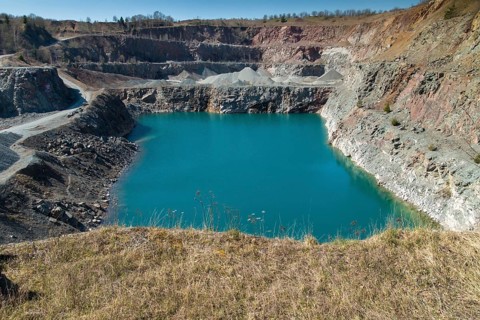 Germany, Rentzschmühle, Thuringia, Thuringia, Landscape, Quarry, Quarry, Steinicht, Vogtland