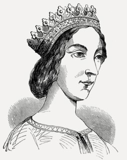 Jeanne de Laval, 1433 – 1498, the second wife and Queen consort of René I of Anjou, King of Naples