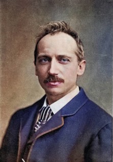 W.Clark Russell, 1844-1911. after a photograph by Elliott & Fry, Historic, digitally restored
