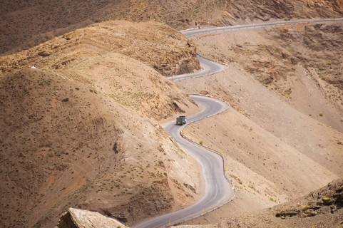 Road, High Atlas, Morocco