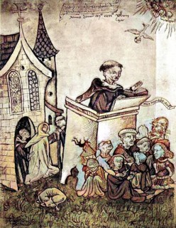 Berthold von Regensburg, around 1210, 14 December 1272, was one of the most famous preachers of the