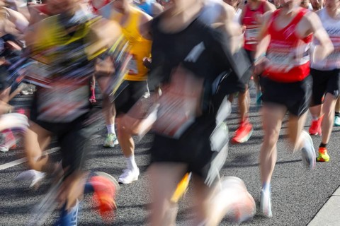 Runners during the Generali Berlin Half Marathon, 29.03.2026, Berlin, Berlin, Germany