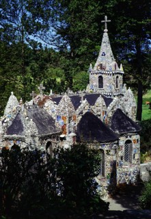 Kleine Kapelle in Les Vauxbelets, Guernsey, Kanalinsel, Großbritannien, Juni 1974