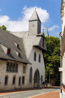 Großes Heiliges Kreuz The building complex, built in 1254, is the oldest hospice in Germany run by