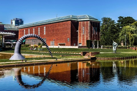 Museum Boijmans Van Beuningen in Museumpark, one of the oldest museums in the Netherlands,