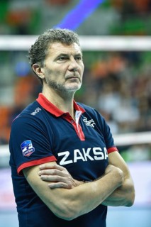LUBIN, POLAND - FEBRUARY20, 2019: Men's Volleyball Polish PlusLiga match Cuprum Lubin - ZAKSA