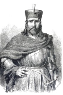 Rodolphe le Noir, Radu Negru, first voivode and founder of the Principality of Wallachia. The