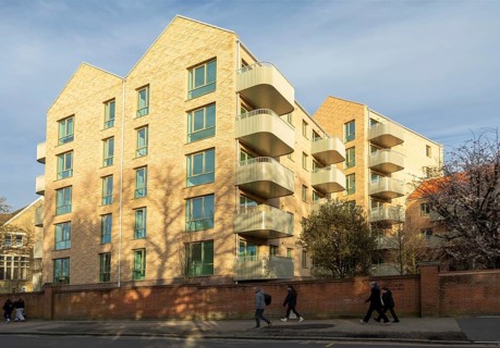 Bean Tree Court, newly constructed social housing blocks of flats, Sydenham Hill, London SE26,