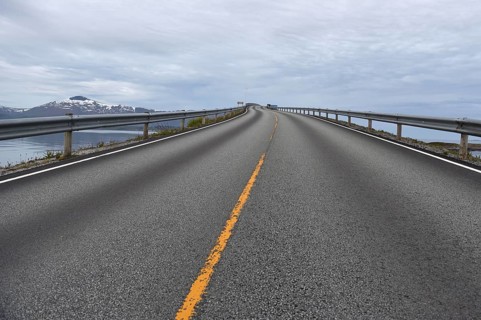 The Atlantic Road, country road in Norway