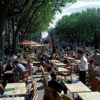 Palce de l'Horloge, Avignon, Provence, France