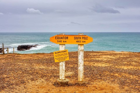 Slope Point, Bezirk Southland, Neuseeland