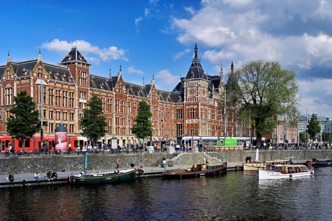 Centraal Station, Amsterdam Central Station, Netherlands