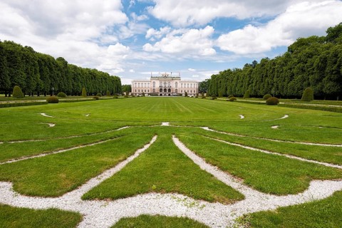 The Casino of Salzburg in Klessheim Palace, City trip, Travel, Holiday, Tourism, Garden, Building,
