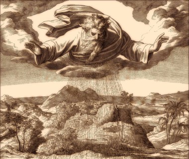 Creation of Plants, Old Testament, by Julius Schnorr von Carolsfeld, 1860