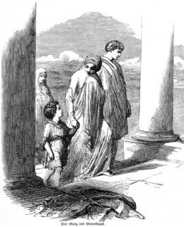 The Walk to the Church, The Preacher Solomon or Solomon, Family, Church, Temple, Father, Mother,