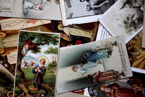 Various pictures of saints of the Catholic Church, Germany, around 1900, historical, digital