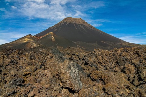 Vulcano on Fogo. Cabo Verde. Africa