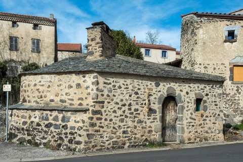 Ternant-les-Eaux. The old bread oven. Puy de Dome. Auvergne-Rhone-Alpes. France