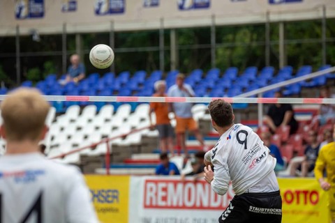 Fistball: TSV Pfungstadt against Union Tigers Vöcklabruck (IFA 2024 Fistball World Tour Finals