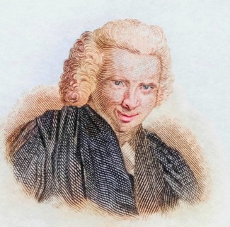 Laurence Sterne, (born 24 November 1713 in Clonmel, Kingdom of Ireland, died 18 March 1768 in
