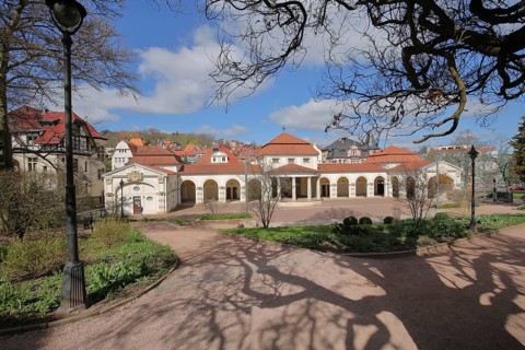 Wandelhalle built 1906, Eisenach, Thuringia, Germany