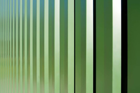 Industrial metallic wall