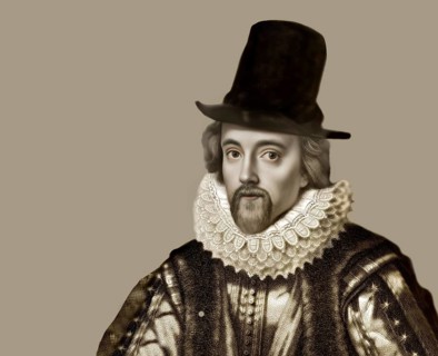 Portrait of Sir Francis Bacon, Baron Baco of Verulam, 1561 - 1626, English lawyer, statesman,