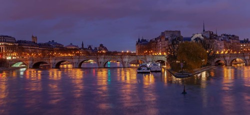 Pont Neuf and Ile de la Cite, Ile Saint-Louis, Paris, Ile de France, France, Paris, Ile de France,