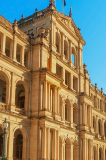 Treasury building, Brisbane Square, Brisbane, Queensland, Australia