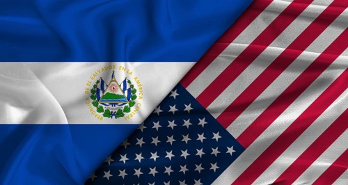 Bilateral relations between El Salvador and United States. Flag of El Salvador and United States