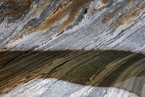 Rocks, rock structures, Verzasca River, near Lavertezzo, Verzasca Valley, Valle Verzasca, Canton