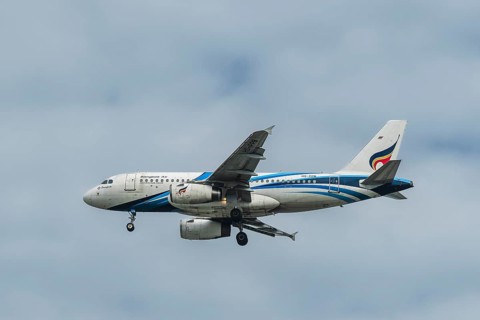 Airplane Bangkok Airbus A319-100, HS-PPB, Bangkok, Thailand