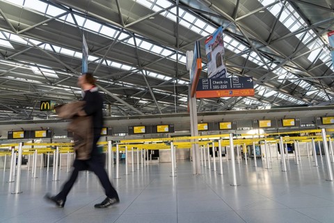 Cologne-Bonn Airport, warning strike by the Verdi trade union, public service and ground handling