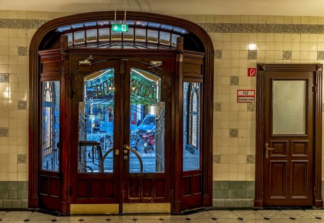 Interior view of Körner Haus, Hamburg, Germany