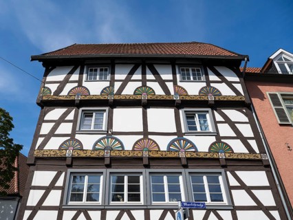 Haus zur Rose, Freiligrath House, Renaissance Building, Home of the Poet Ferdinand Freiligrath,