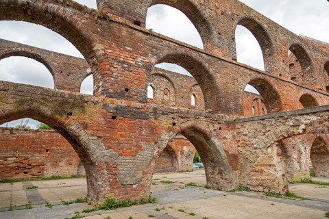 Monastery ruins, Bad Doberan, Mecklenburg-Western Pomerania, Germany