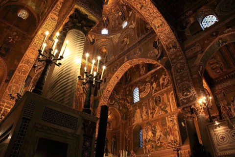City of Palermo, Palazzo Reale, Royal Palace, also called Palazzo dei Normanni or Norman Palace,