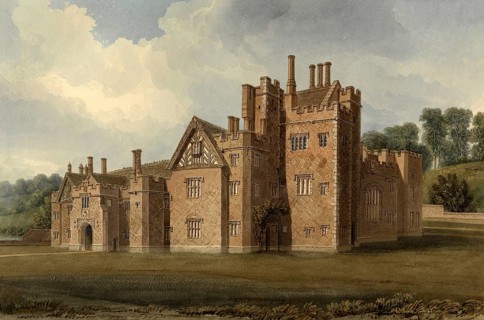 South East View of Compton Winyate, Warwickshire, belonging to the Marquis of Northampton, England,