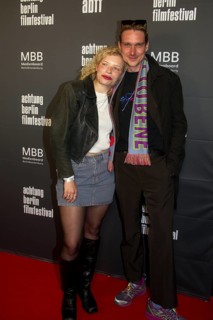 Luisa-Celine Gaffron, Daniel Strässer BLINDGÄNGER, Photo Call for the premiere and opening of the