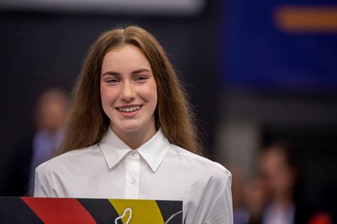 EnBW DTB-Pokal Stuttgart 2025, Mixed Cup***Darja Varfolomeev, Olympic champion in rhythmic