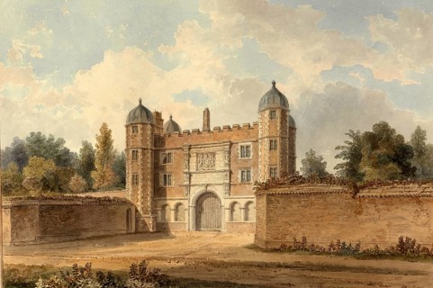 Tor tor at Burton Agnes, Yorkshire, the Seat of Sir Francis Boynton Bart, England, digitally
