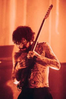Simon Neil, singer and guitarist of Biffy Clyro live at Zenith in Munich on 12.02.2026