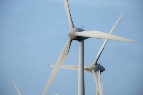Norden, Lower Saxony, Germany - Wind turbines, wind farm near Norden in East Frisia