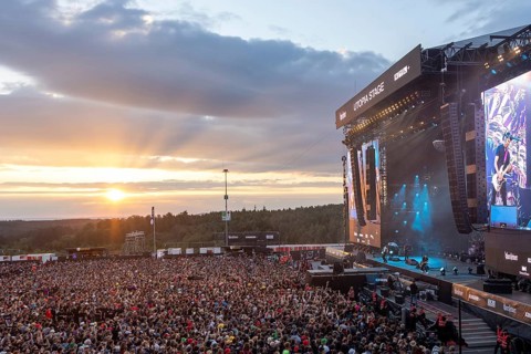 Adenau, Germany, 8 June 2024: Billy Talent at the Rock am Ring Festival. The festival will take