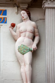Eve, Hexenbürgermeisterhaus, Lemgo, North Rhine-Westphalia, Germany