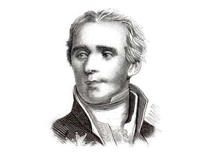 Portrait of Pierre-Simon Marquis de Laplace, one of the most eminent French mathematicians,