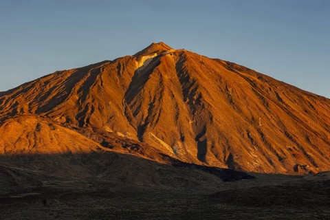 Panorama during the ascent to Alto de Guajara, 2715m, over the Teide National Park, Parque Nacional